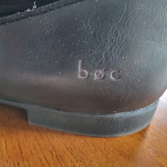 b.o.c. black pointed toe slip on - Picture 8 of 12